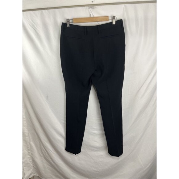 Aritzia Babaton Kendrick Classic Rise Slim Straight Black Pants Women's Size 8 - Picture 7 of 12